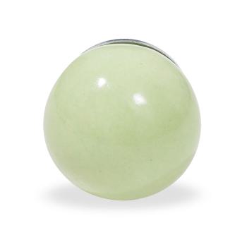 Knauf Ball einfarbig hellgrün