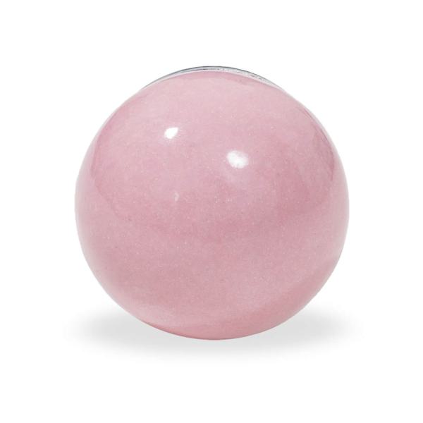 Knauf Ball einfarbig rosa