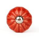Knauf Blüte einfarbig rot